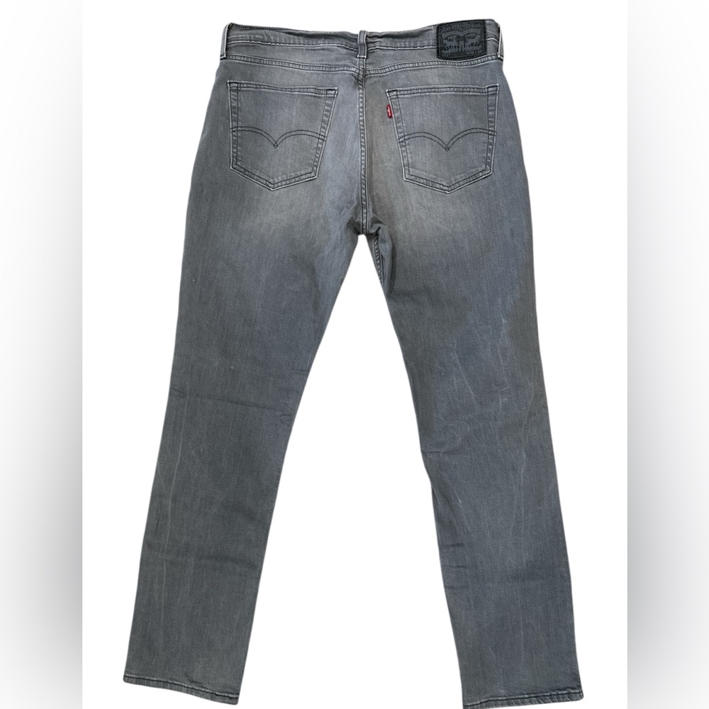 Men’s Levi's 511 Jeans Gray 36x34 Athletic Slim Fade Straight